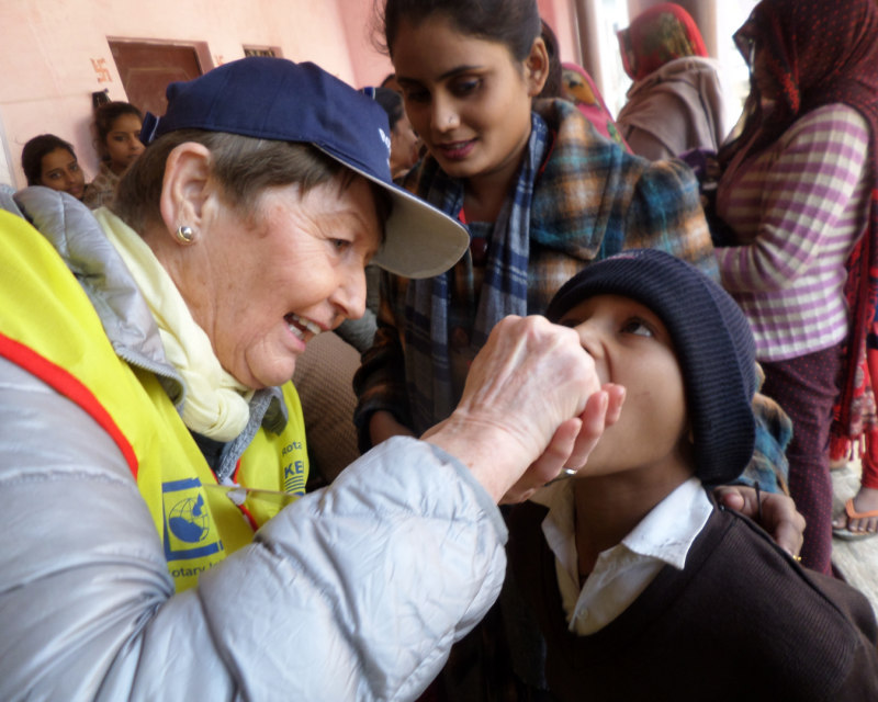 Sammen skal vi utrydde polio
