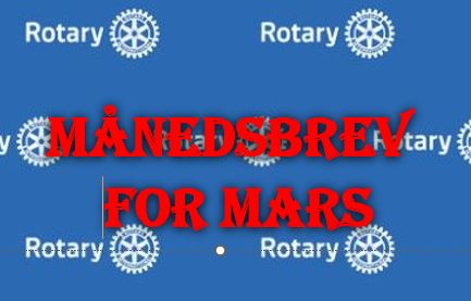 Månedsbrev for mars