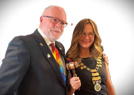 Høytidelig Guvernørskifte i Rotary Distrikt 2305